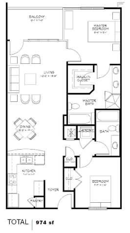 Floorplan - 1101 W 1st St
