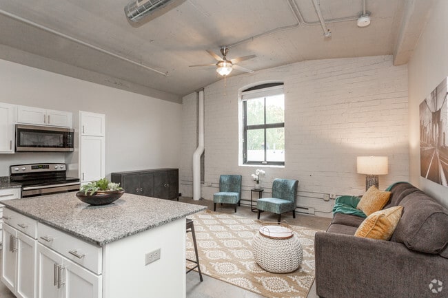 2BR, 2BA - Living Room - Gordon-Van Tine Commons