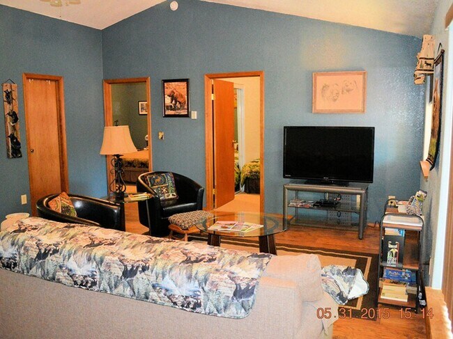 Living area with flat screen TV - 24771 Amber Drive
