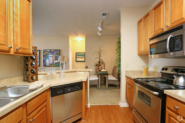 One Bedroom Kitchen - Highland Hills