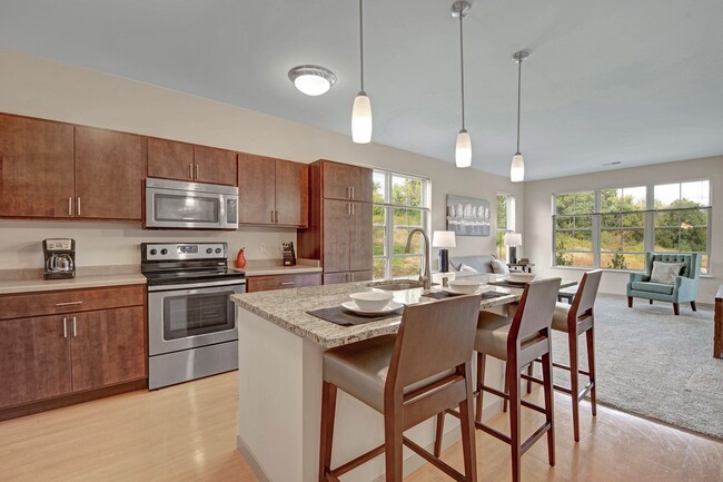 Cocina del apartamento - The Vue at Pinnacle Park