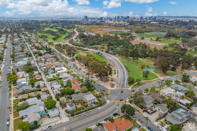 The sprawling Balboa Park is just a walk away for most North Park residents.