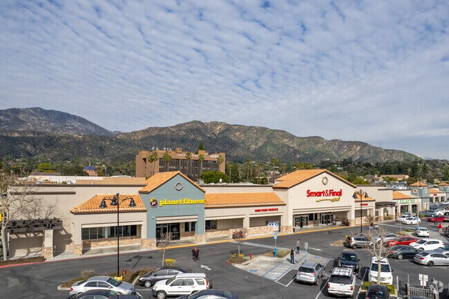 Shopping centers are plentiful in the heart of Duarte.