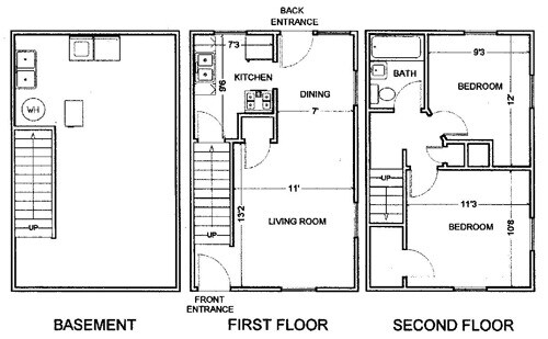 2HAB/1BA - Allan Court Townhomes