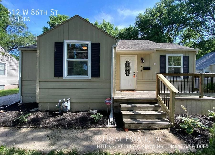 512 W 86th St, Kansas City, MO 64114 House Rental in Kansas City, MO
