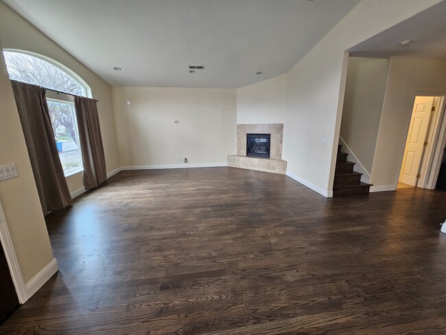 Family room with gas fire place - 120 Dale Dr