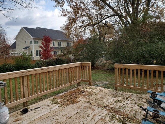 Deck - 1751 Anderson Road House
