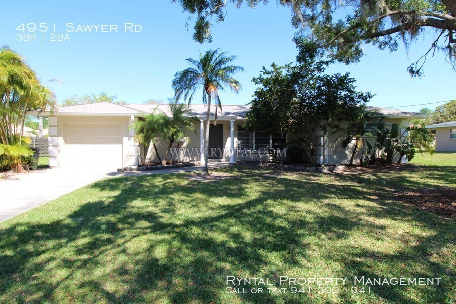 4951 Sawyer Rd, Sarasota, FL 34233 House Rental in Sarasota, FL