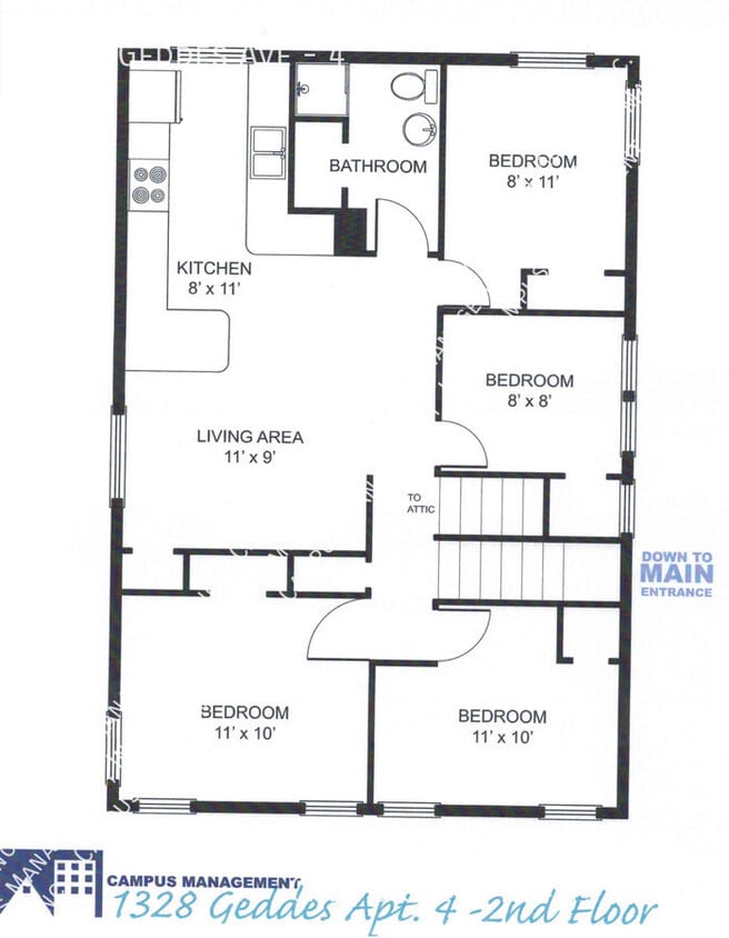 Primary Photo - 1328 Geddes Ave