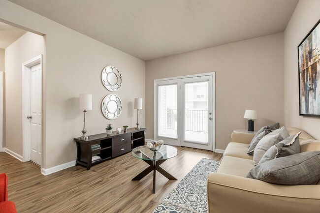 Spacious Living Room - Runaway Bay Apartments