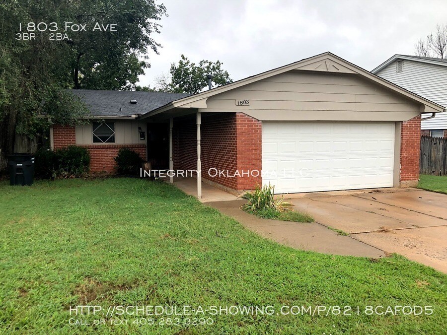 1803 Fox Ave, Moore, OK 73160 House for Rent in Moore, OK