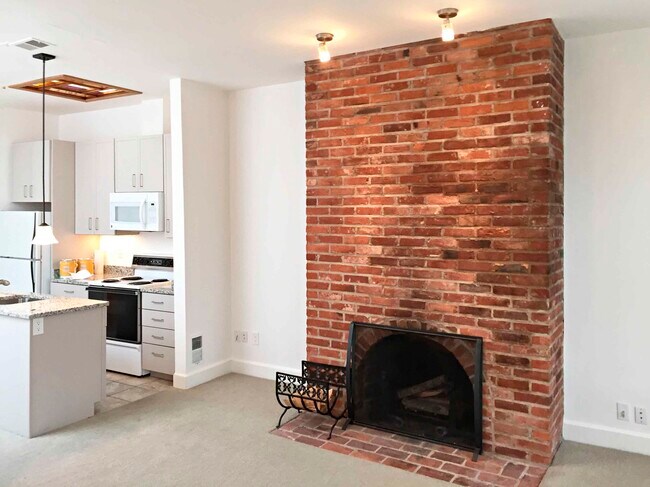 Fireplace to Kitchen - 332 11th St SE