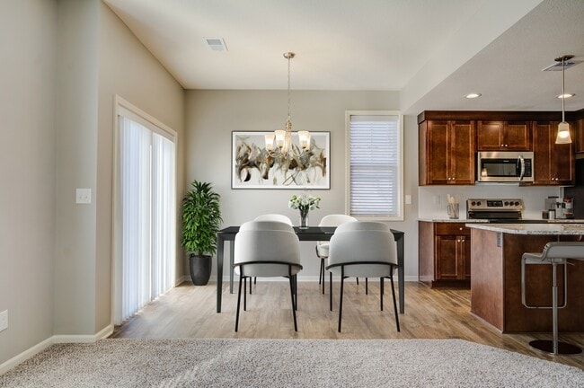 Dinning area at Chapel Ridge Townhomes - Chapel Ridge Townhomes