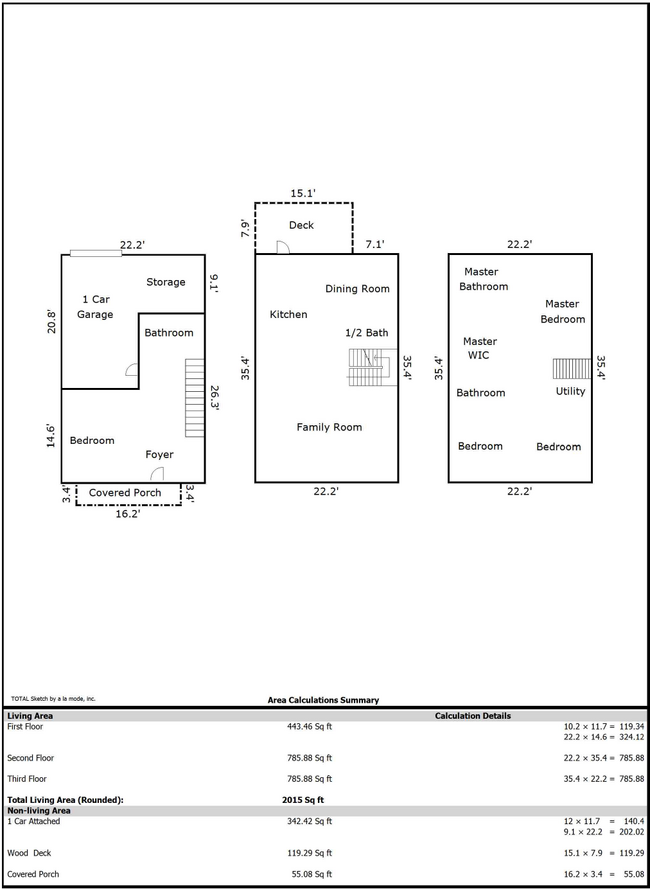 Floor plan - 6417 Perry Creek Rd