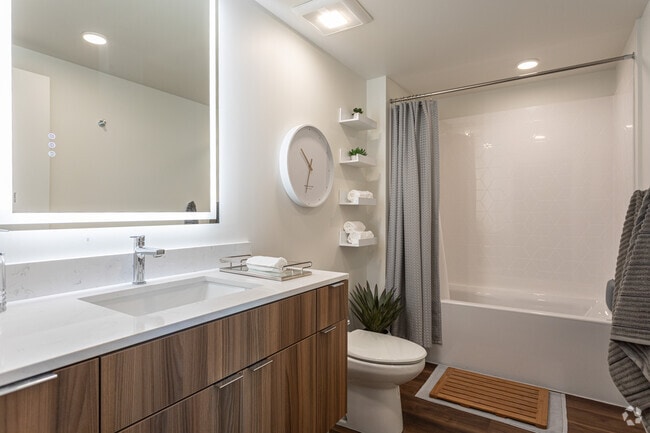 2BR, 2BA - 1,640SF - Primary Bathroom - Aperture