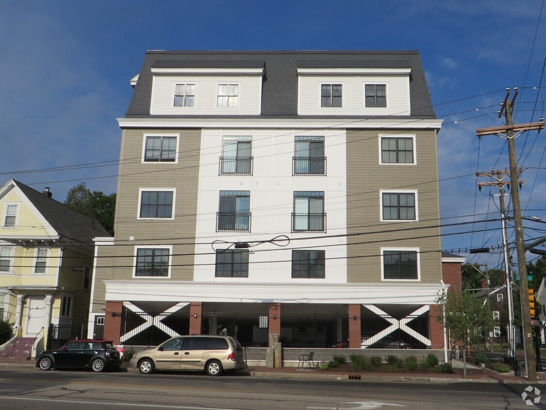 As seen from across Central Avenue - 206 Central Ave