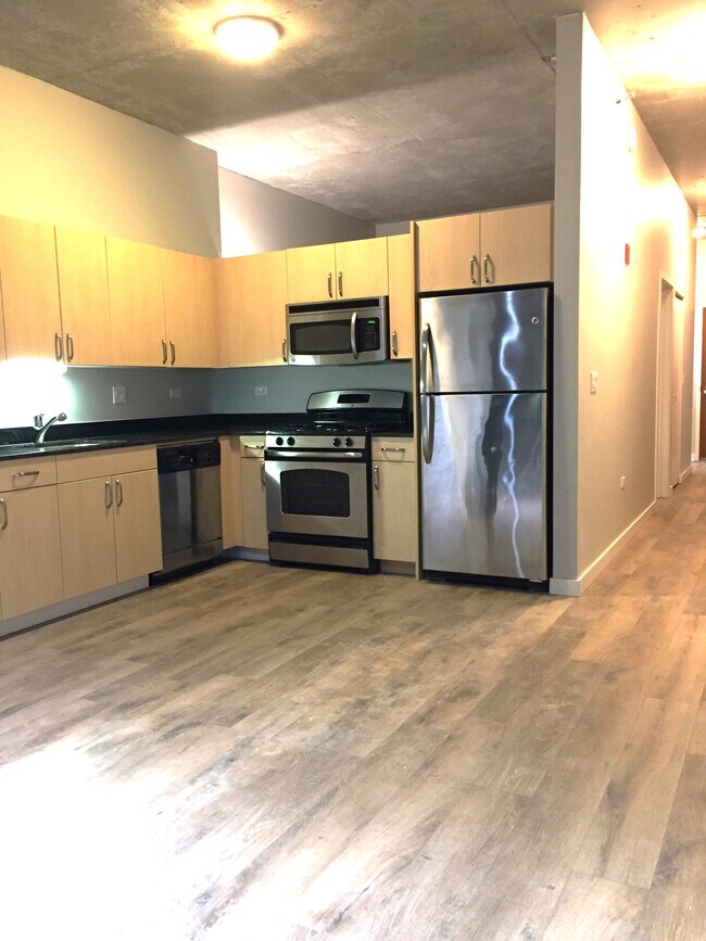 Kitchen - 235 W Van Buren St Apartment