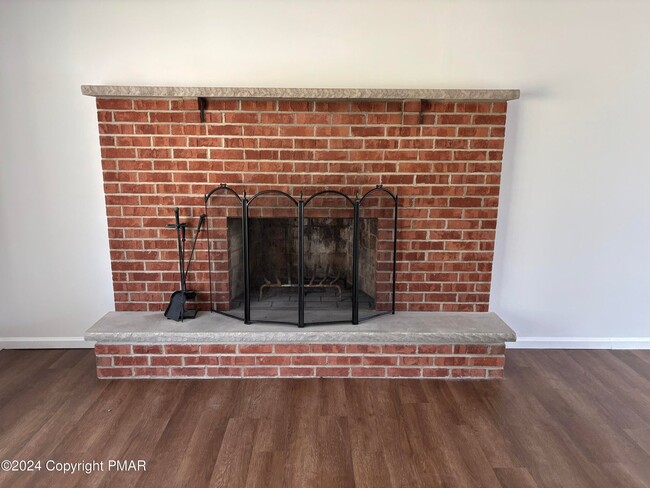 Living Room Fireplace - 6051 Neola Rd