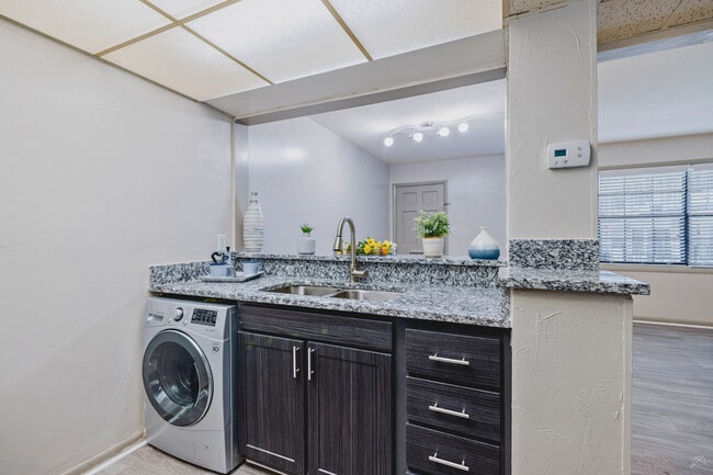 Washer/Dryer Combo Built Into Every Unit - Selwyn Flats