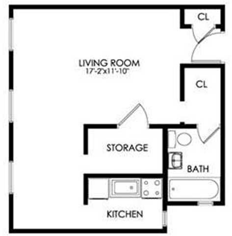 Parkway Manor Apartments – Efficiencies