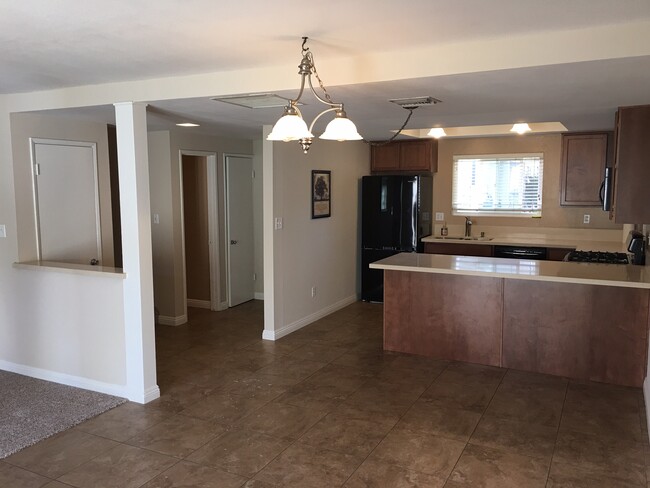 View from Slider to kitchen - 1507 Prospect Ave