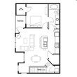 1 Bedroom Premier Terrace