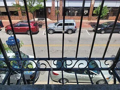 The view from the kitchen - 256 E Broadway