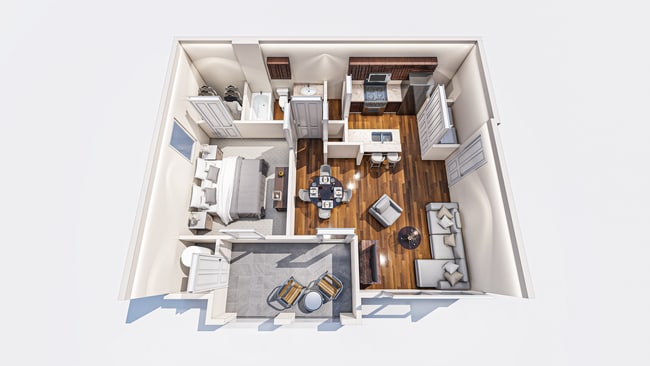 1_Villas floorplan 680 A2 TV4 - Villas at Mira Loma