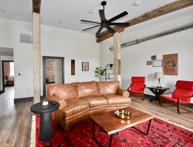 Living Room Furnished - 101 W Broadway St