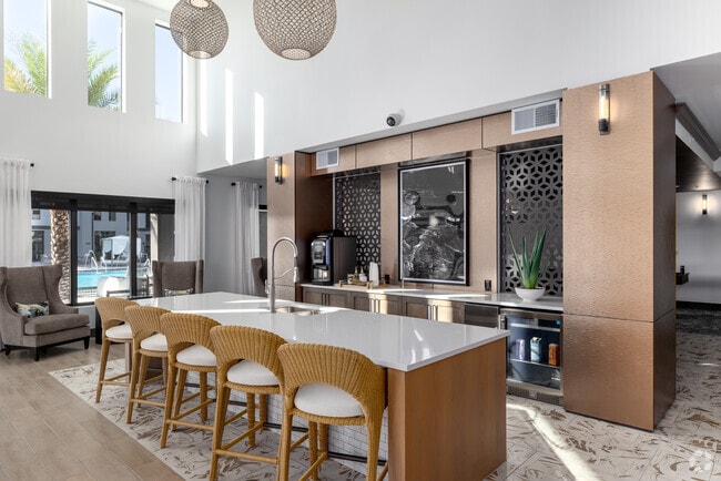 Cocina de la casa club - Sinclair at Palm Pointe