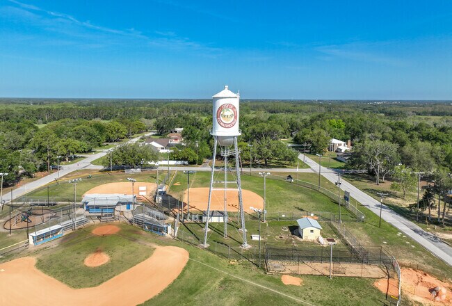 Jimmy Thomas Memorial Park is packed during sport season.