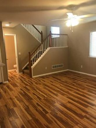 1/2 bath off family room on main floor - 14230 Woodrock Path
