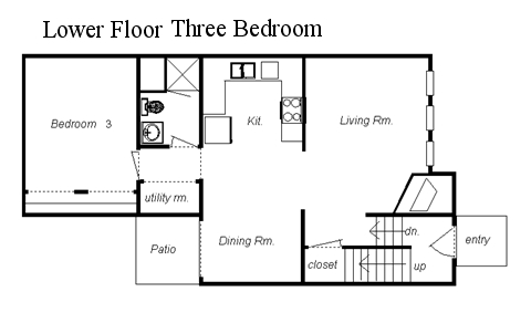 2HAB/2BA - Westbridge Townhouses