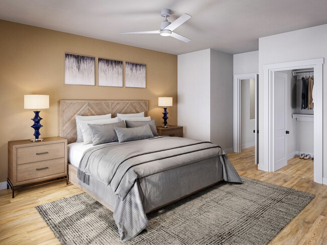 Bedroom - Oaks at Wendell