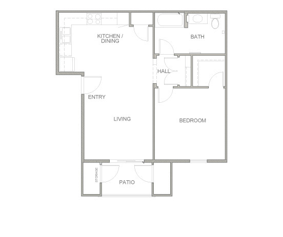 Plano de planta - Center of Hope