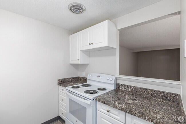 Estudio (550 pies cuadrados) - Cocina - Ridgefield Apartments