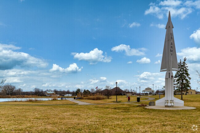 The Nike Ajax Missile is a local Riverview landmark.
