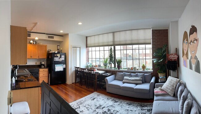 Sala de estar-cocina - 11 W 2nd St