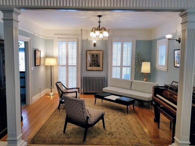 Parlor with Paino - 419 E Seneca St