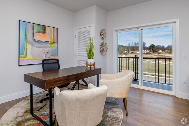 2 habitaciones, 2,5 baños, 1286 pies cuadrados, área de comedor - The Reserve at Timber Ridge