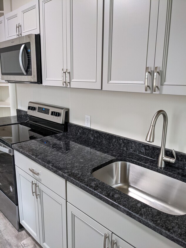 Kitchen - granite counters, stainless appliances - 243 N Lime St