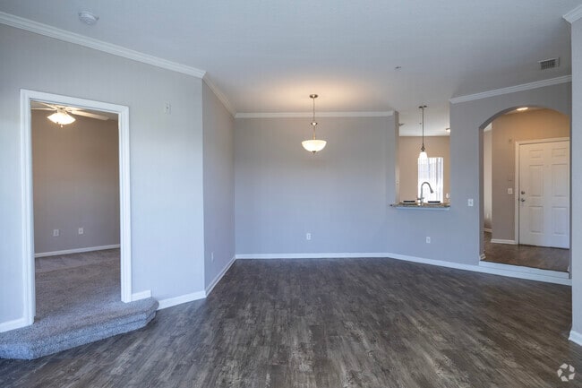 3BR, 2BA - 1,461SF - Living Room - Crosswynde by ARIUM