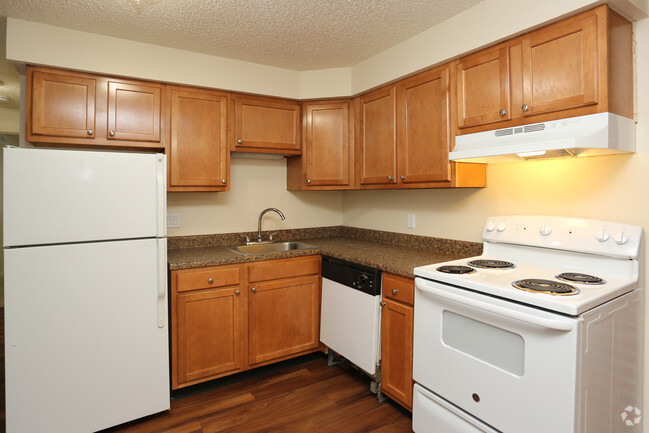 2BR-Front: Kitchen - Liberty Square Apartments