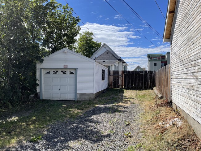 Back Alley View - 614 W Spofford Ave