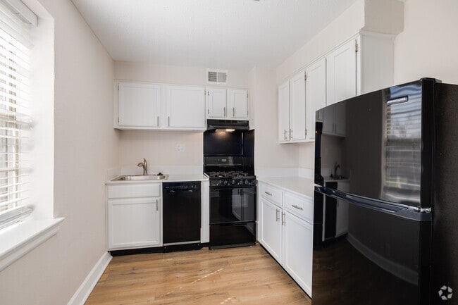 1BR, 1BA - 560SF - Kitchen - Brickline Apartments