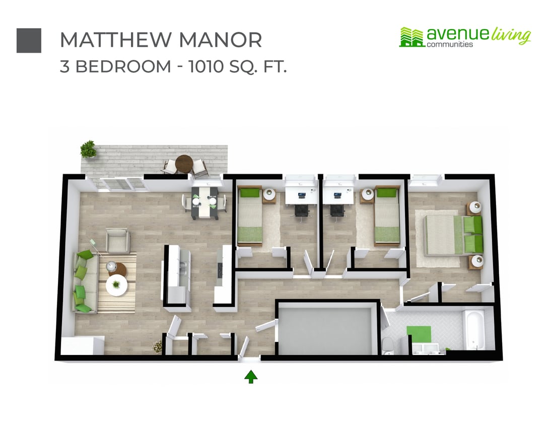 Floorplan - Matthew Manor