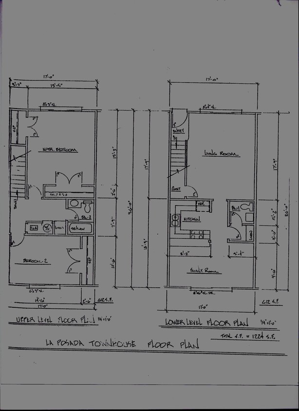 2BR/1.5BA - La Posada Apartments