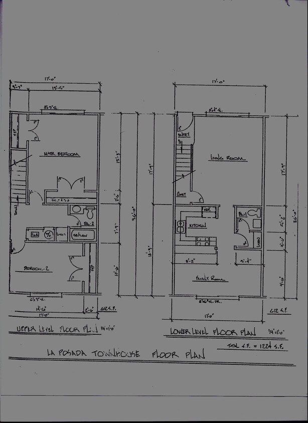 2HAB/1.5BA - La Posada Apartments