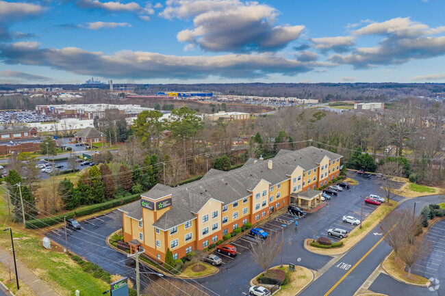 Aerial Photo - Furnished Studio - Charlotte