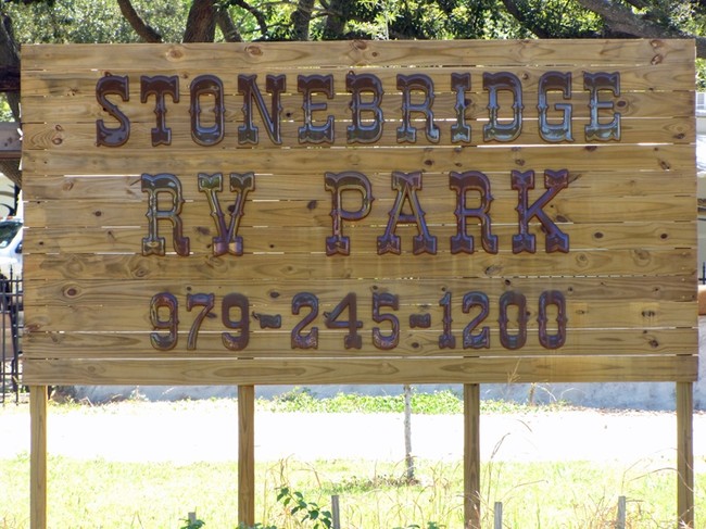 Sign - Stonebridge RV Park